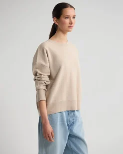 Lexie Cotton Crew Neck Knit