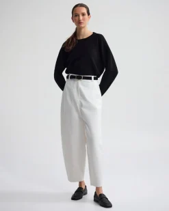Lexie Cotton Crew Neck Knit