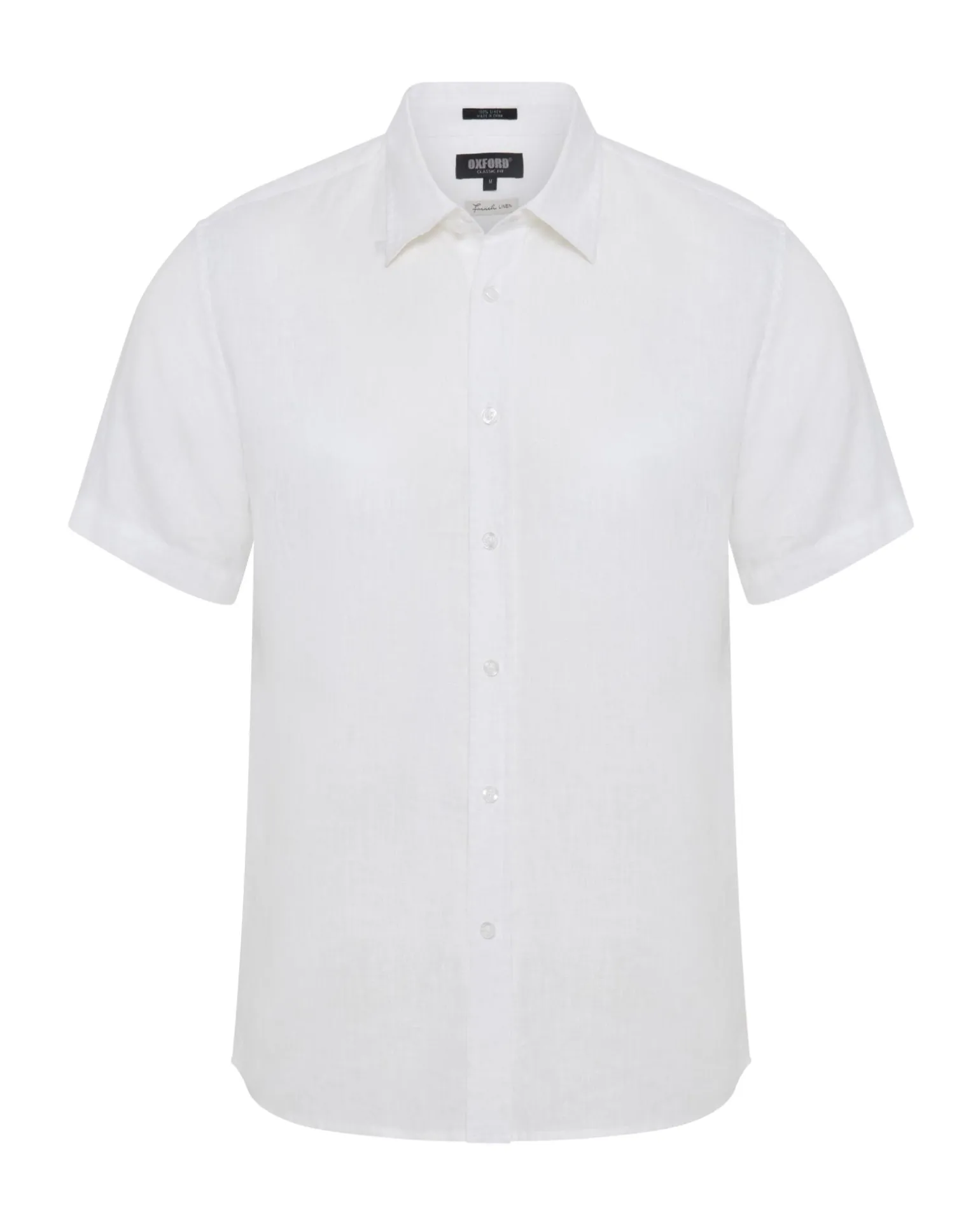 Leyton French Linen Short Sleeve Shirt