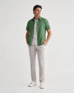 Leyton French Linen Short Sleeve Shirt