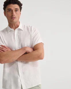 Leyton French Linen Short Sleeve Shirt