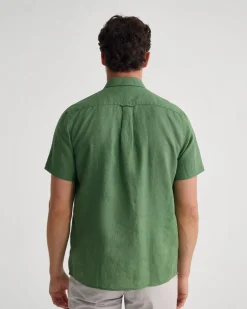 Leyton French Linen Short Sleeve Shirt