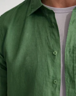 Leyton French Linen Short Sleeve Shirt