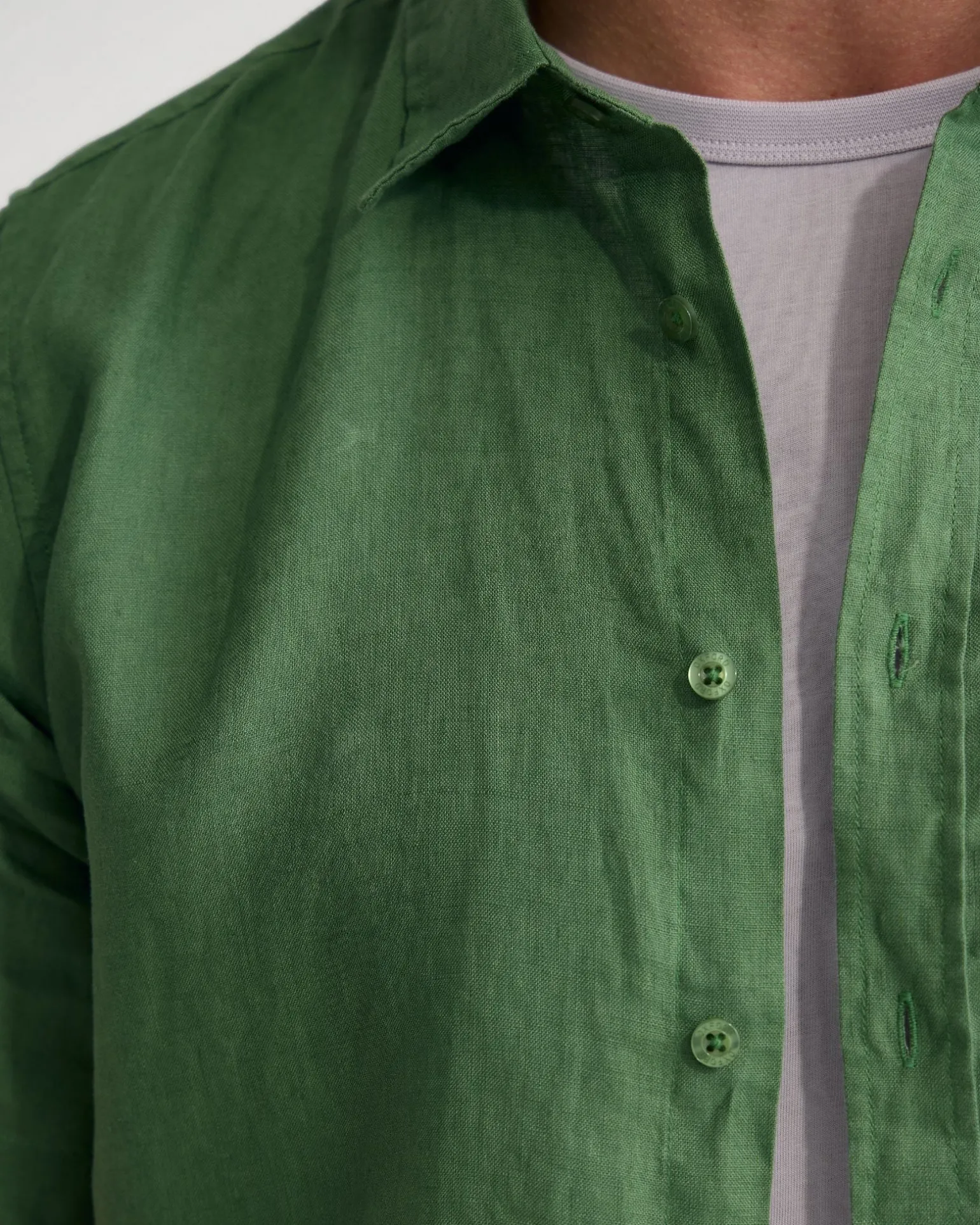 Leyton French Linen Short Sleeve Shirt