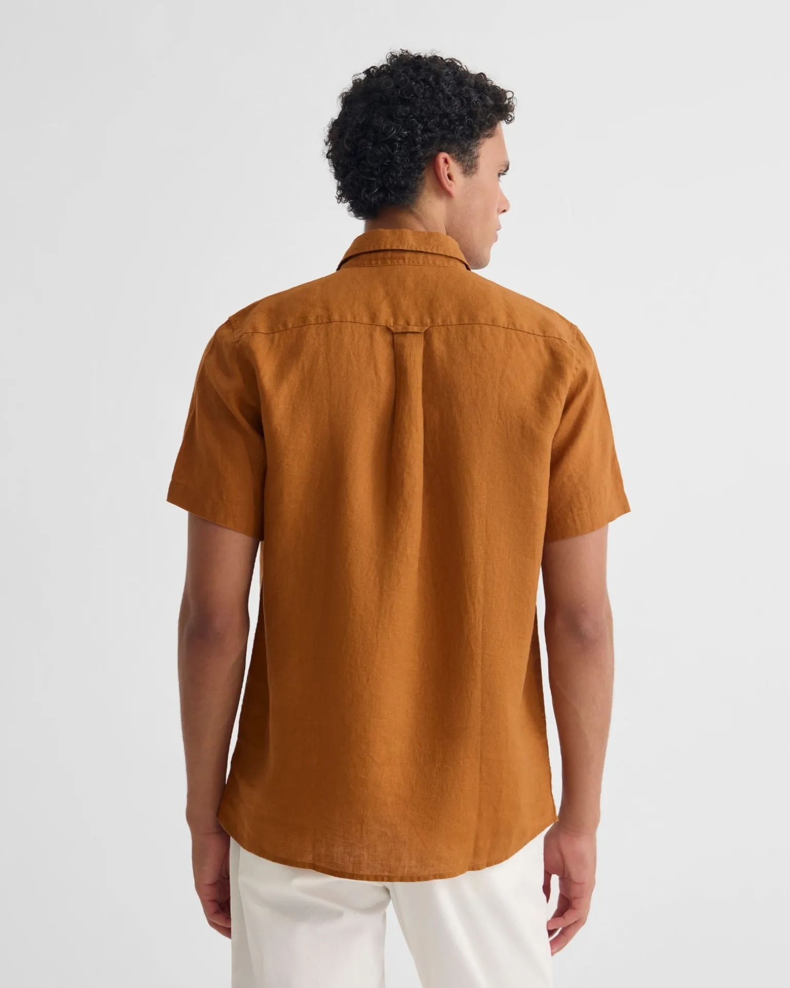 Leyton French Linen Short Sleeve Shirt