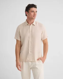 Leyton French Linen Short Sleeve Shirt