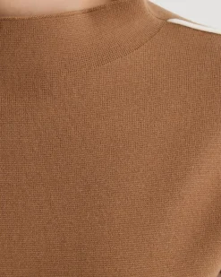 Lisa Knitted Contrast Trim Dress