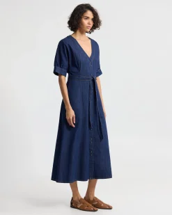 Lorna Denim Button Up Dress