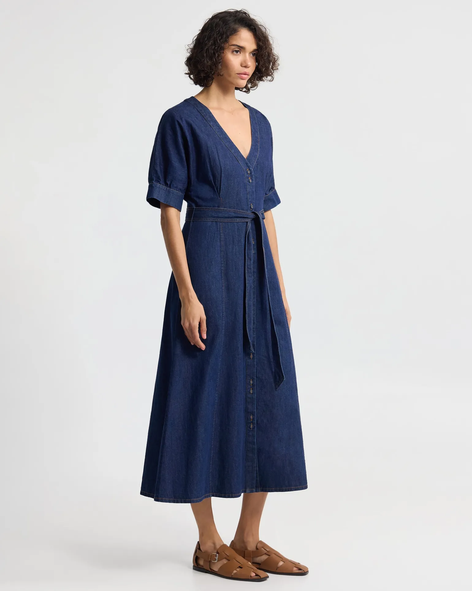 Lorna Denim Button Up Dress