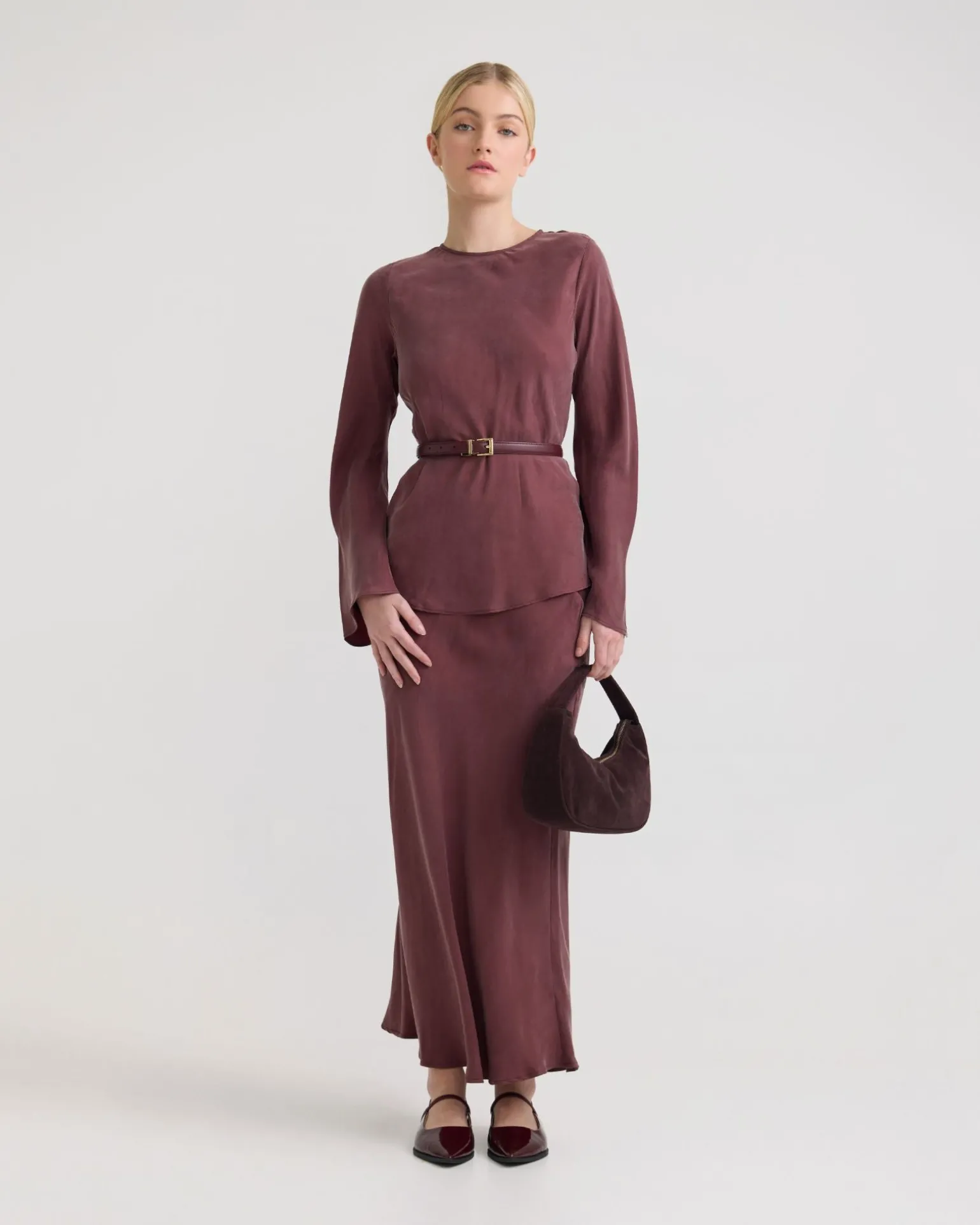 Lucinda Cupro Skirt