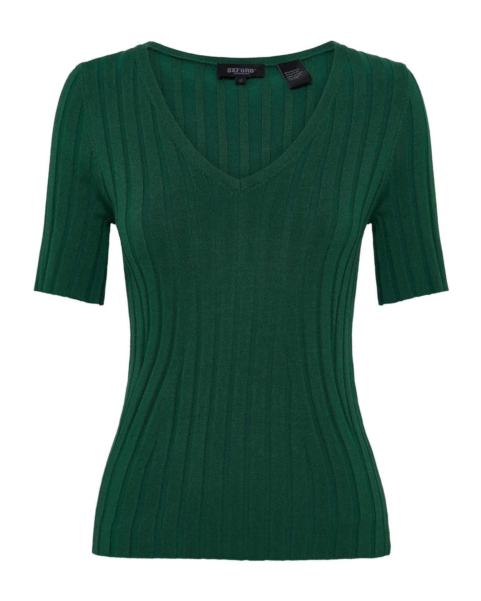 Lucy Rib V-Neck Knit