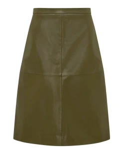 Lulu Leather Skirt