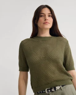 Luna Cotton Knit Top