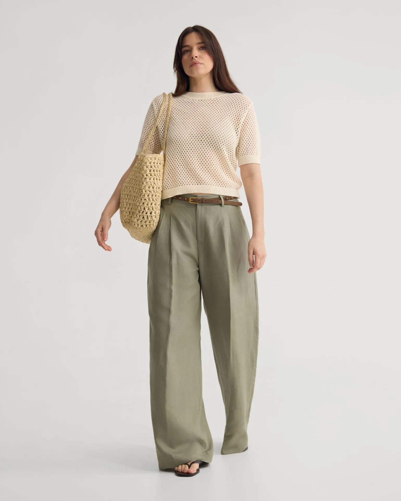 Luna Cotton Knit Top