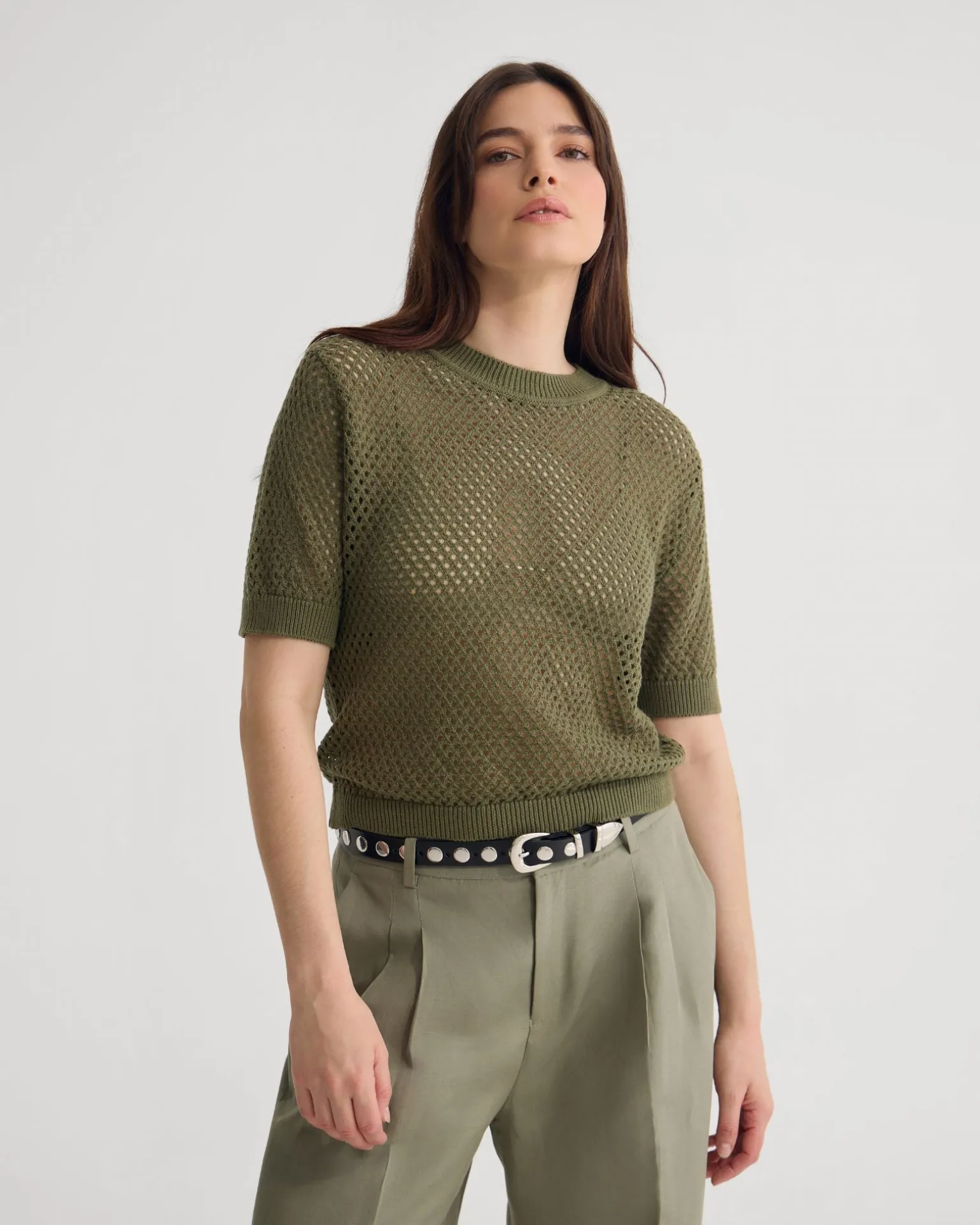 Luna Cotton Knit Top