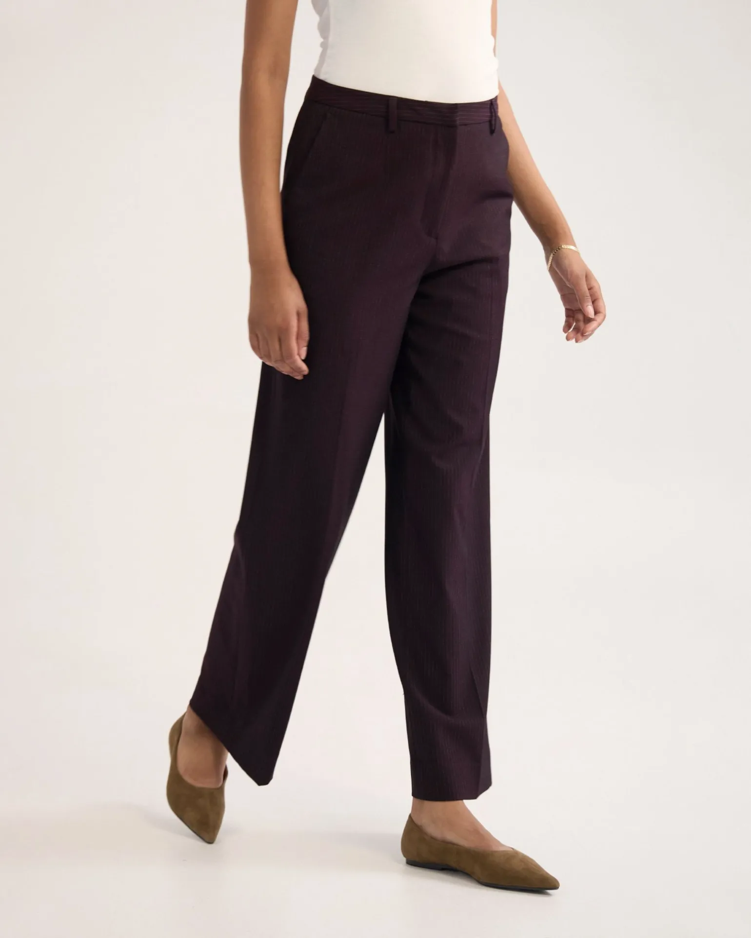 Lydia Straight Leg Suit Pant
