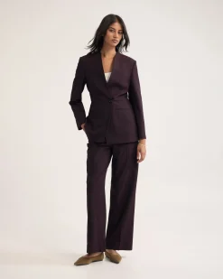 Lydia Straight Leg Suit Pant
