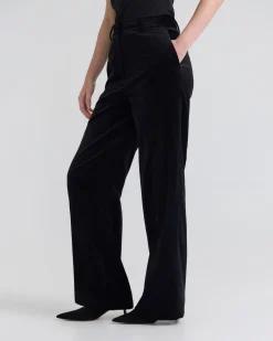 Lydia Stretch Velvet Pants