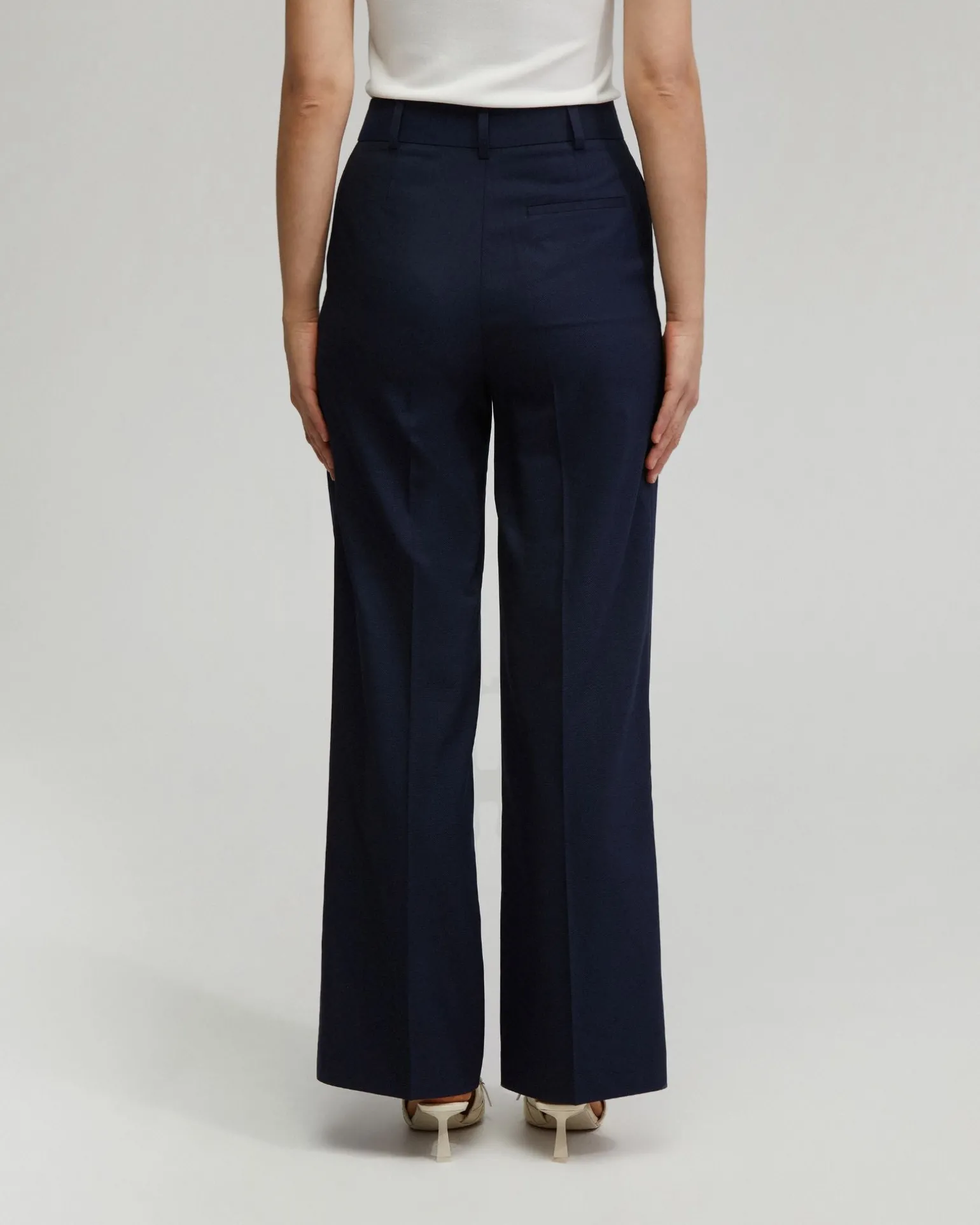 Lydia Wool Stretch Suit Trousers