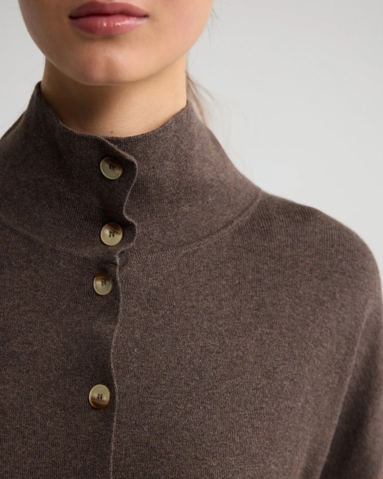 Maddison Funnel Collar Cardigan