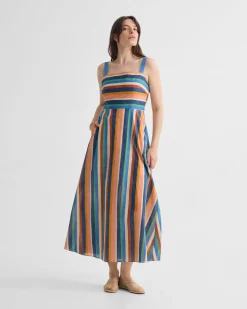Madeira Striped Dress