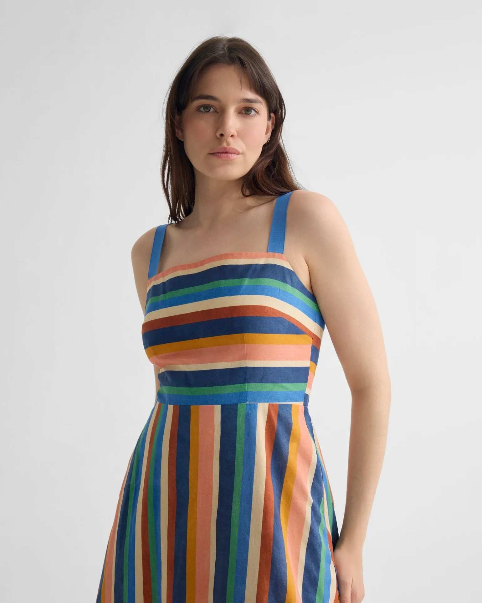Madeira Striped Dress
