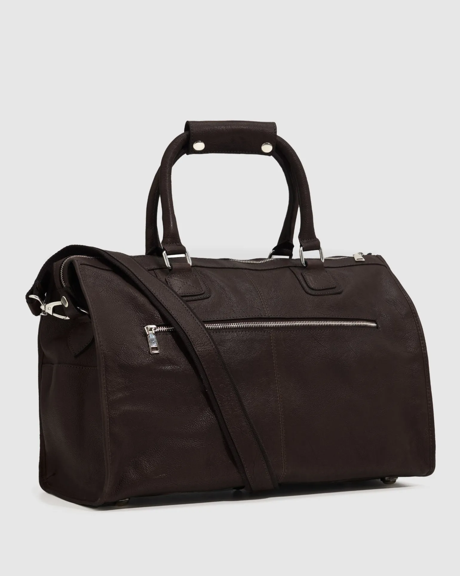 Magnus Leather Overnighter Bag