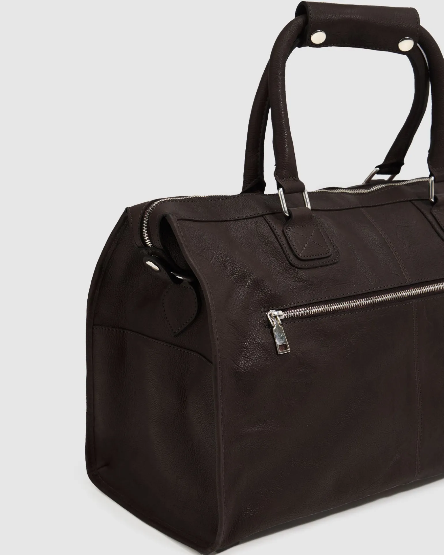Magnus Leather Overnighter Bag