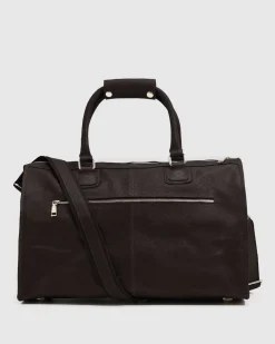 Magnus Leather Overnighter Bag