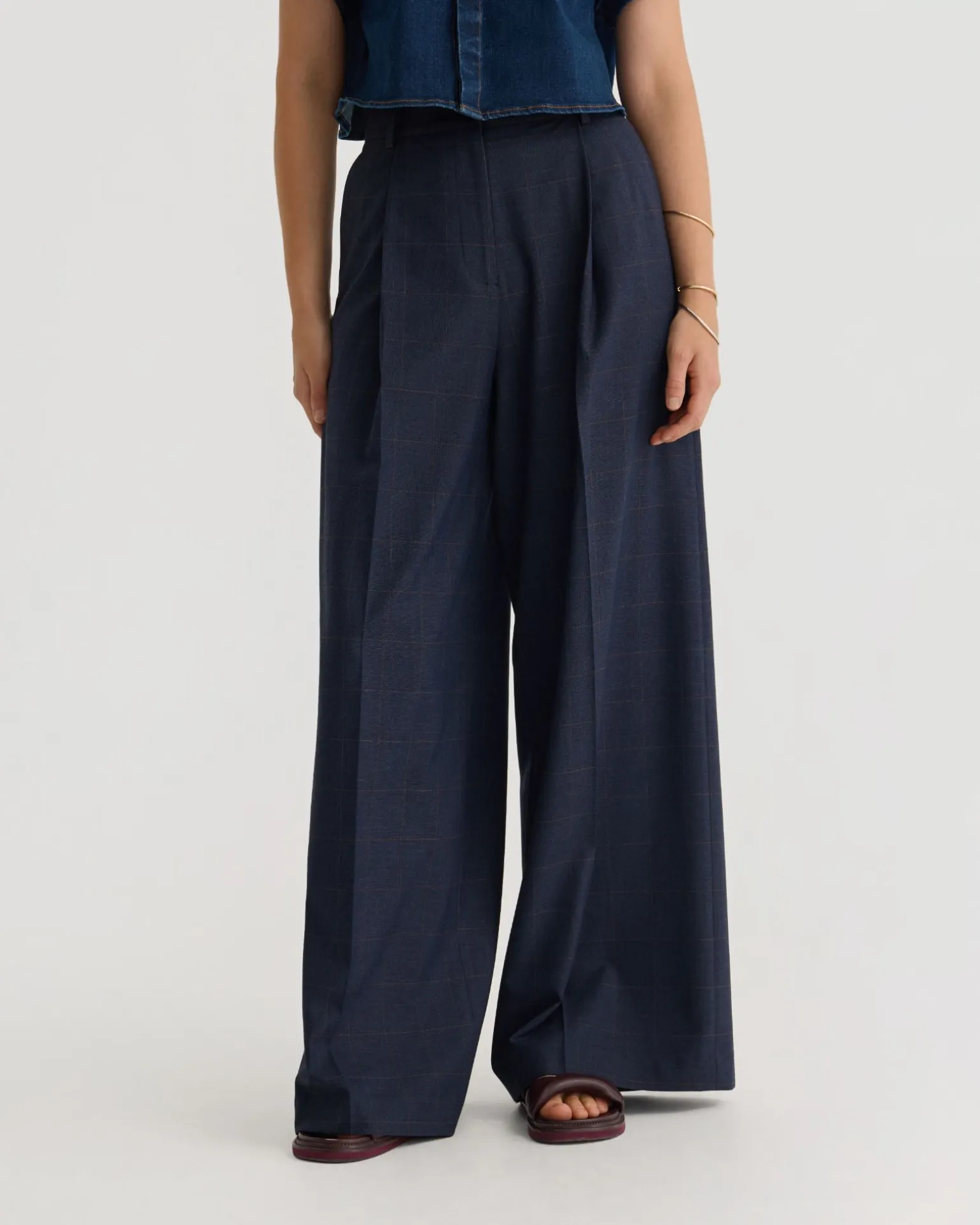 Margot Checked Pants