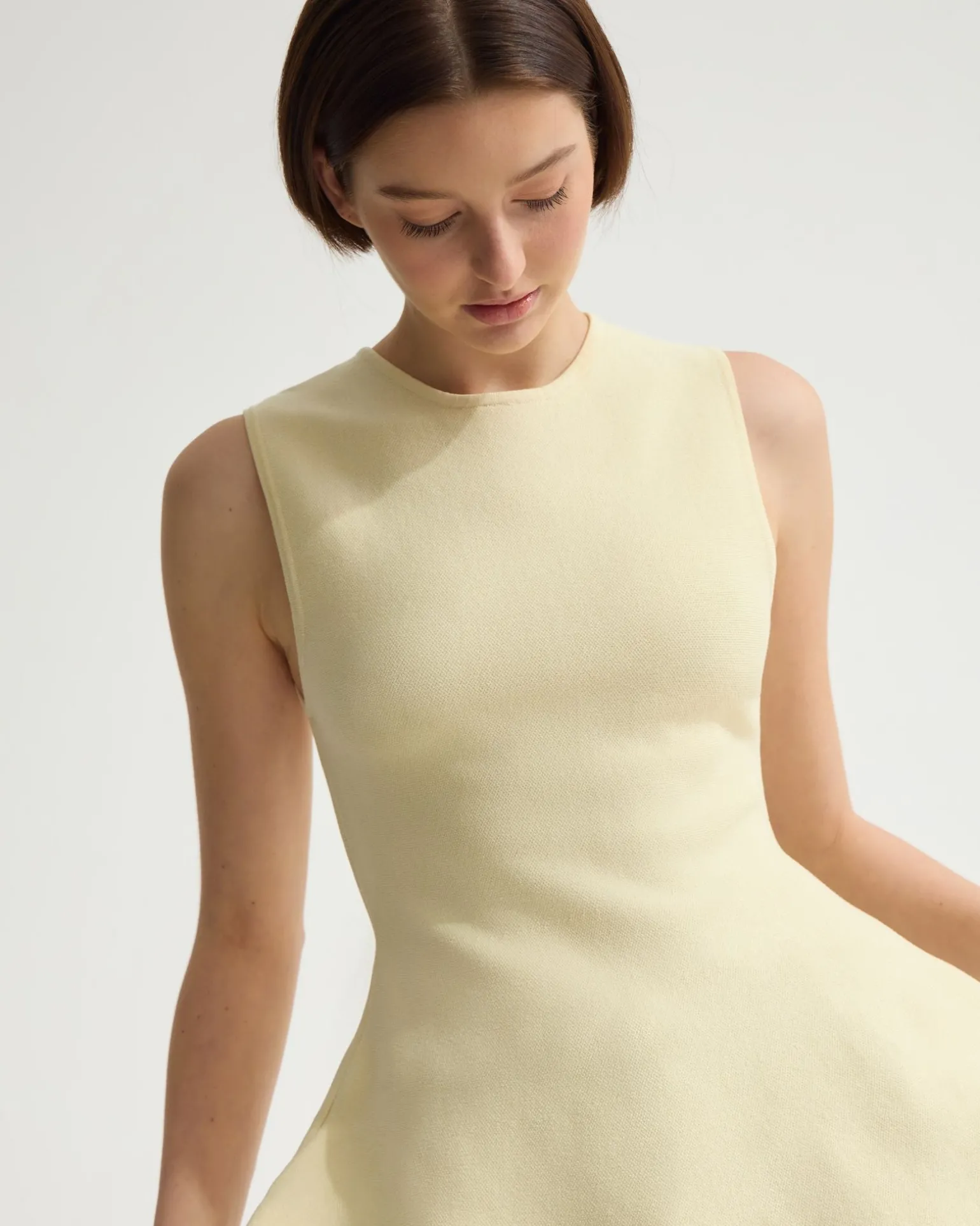 Margot Knitted Peplum Top