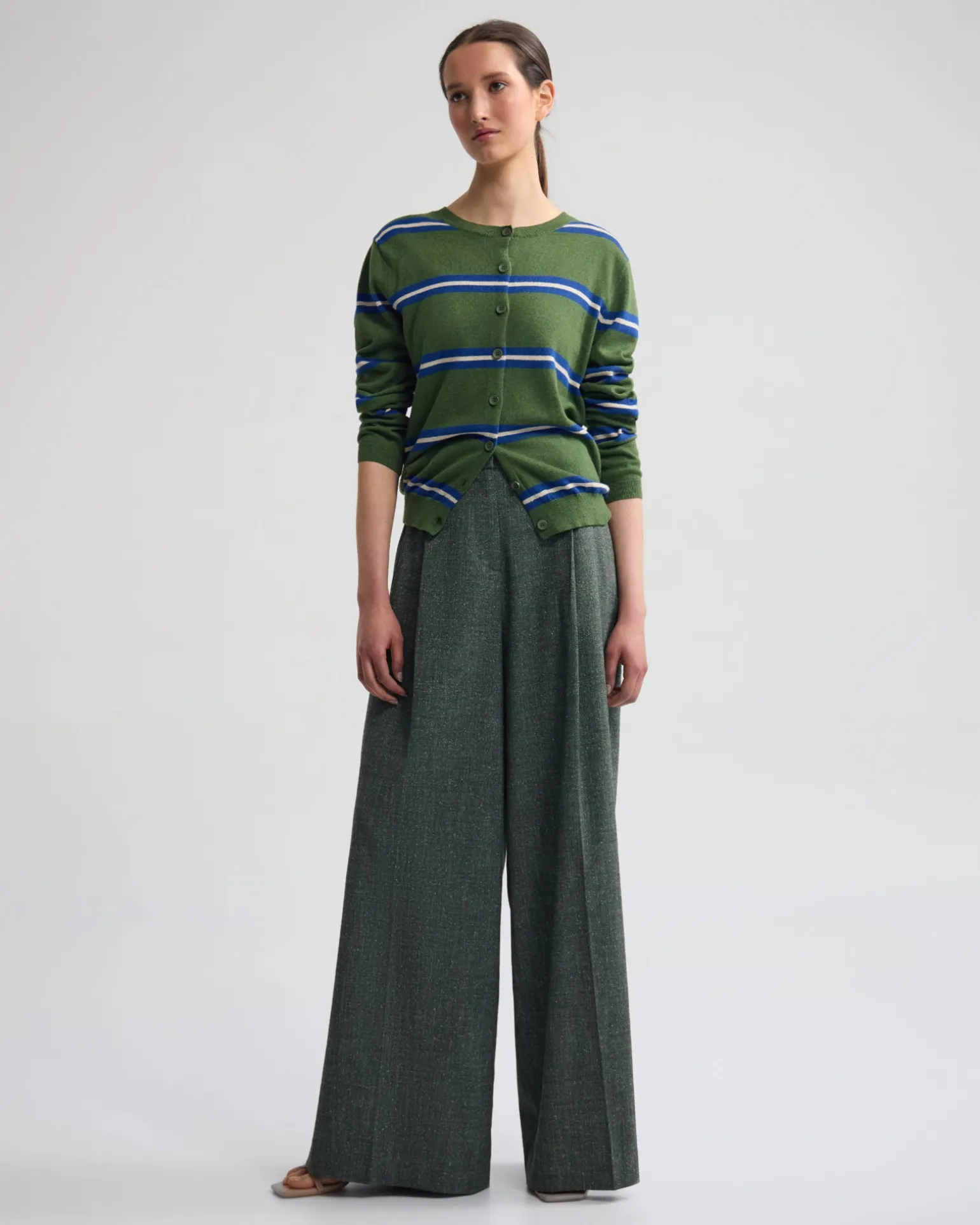 Margurite Striped Cardigan