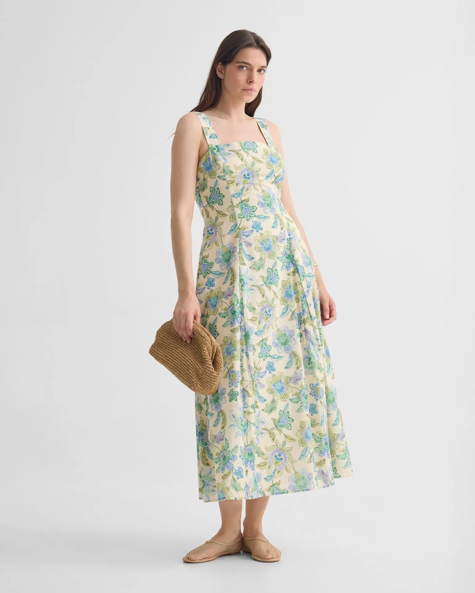 Marion Chintz Floral Dress