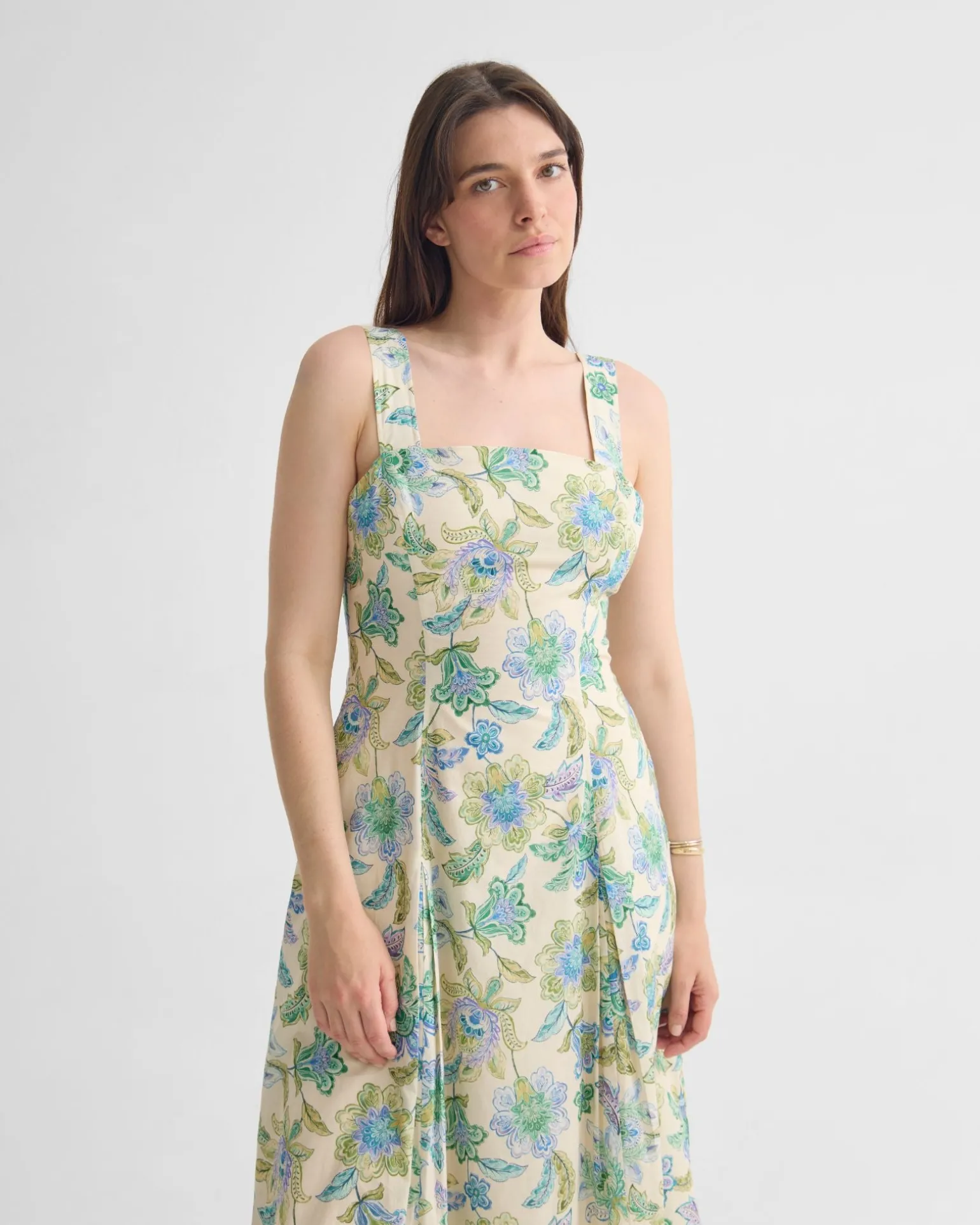 Marion Chintz Floral Dress