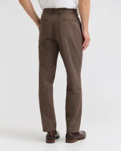 Marlo Herringbone Cotton Trousers
