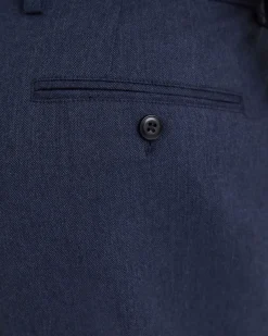 Marlo Herringbone Cotton Trousers