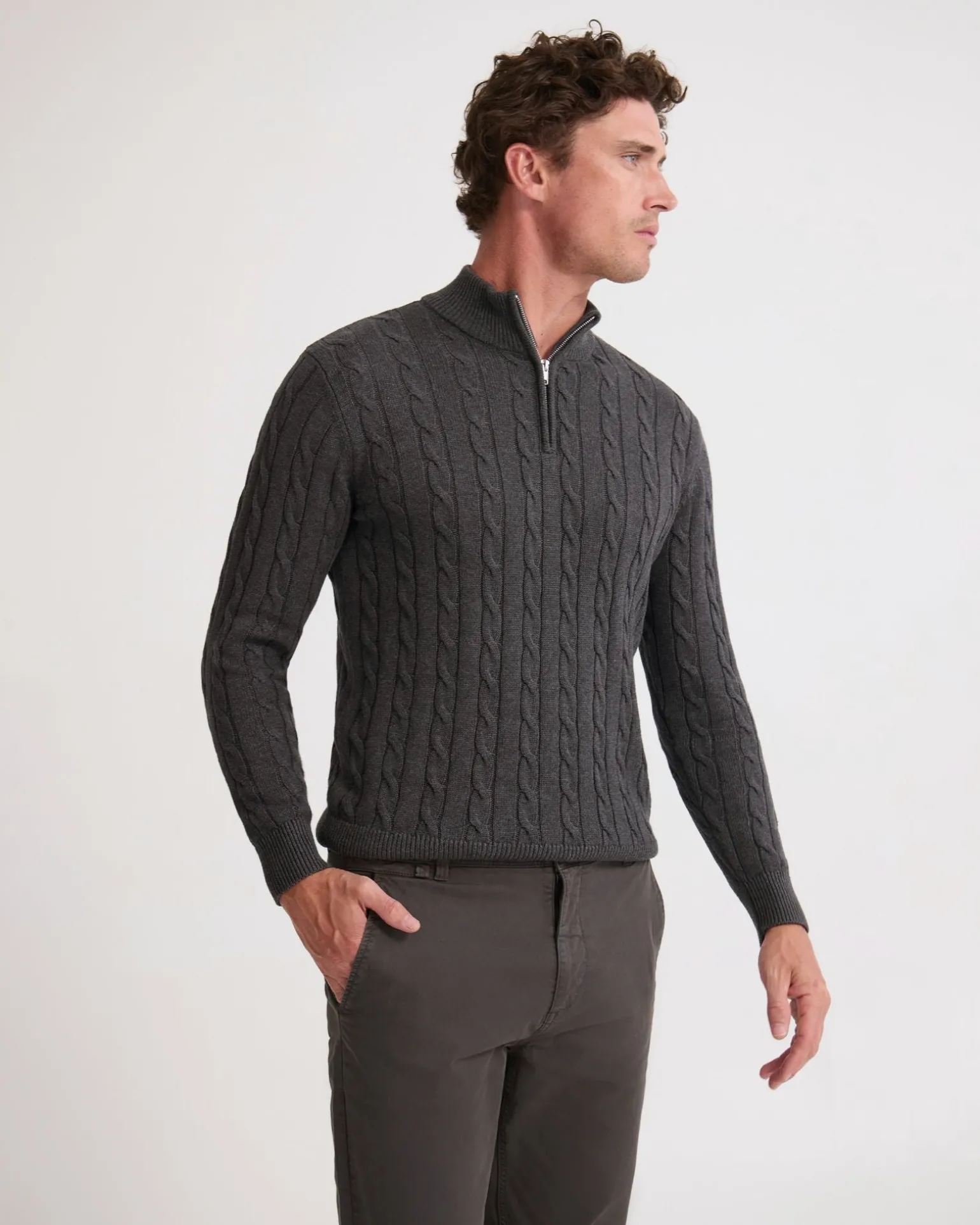 Marlon Zip Neck Cable