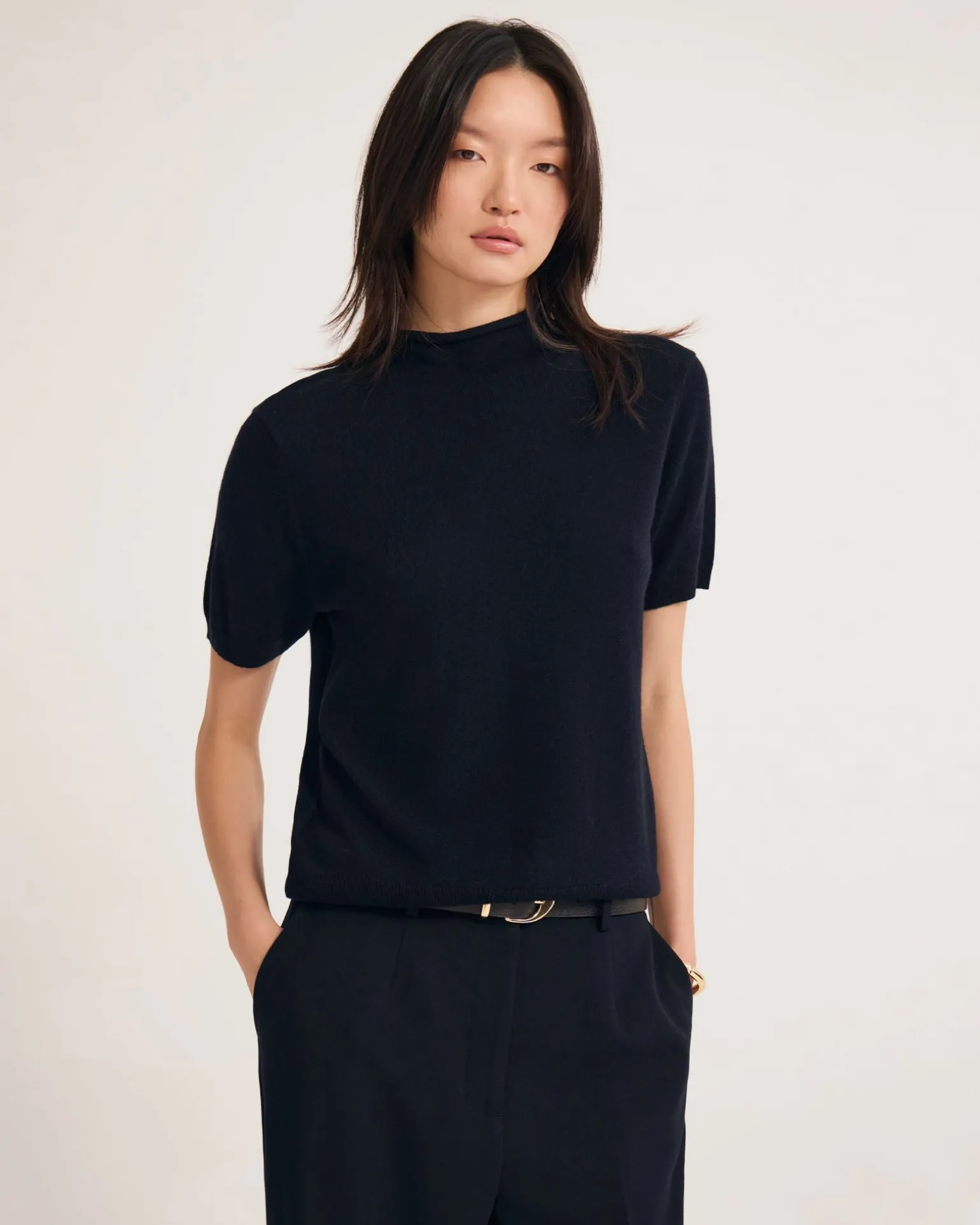 Maxine Funnel Collar Knit