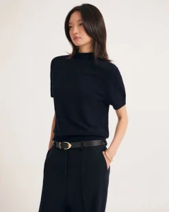 Maxine Funnel Collar Knit