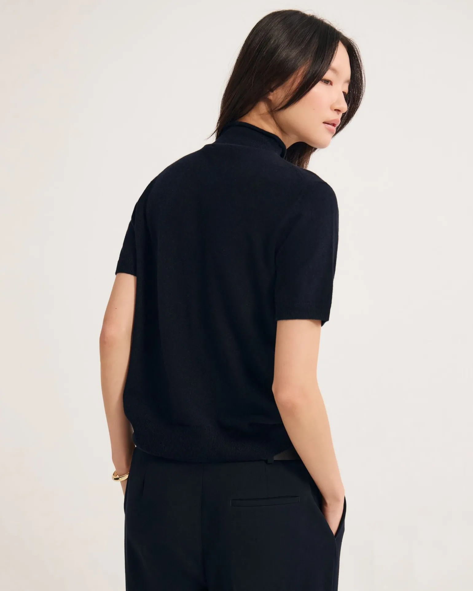 Maxine Funnel Collar Knit