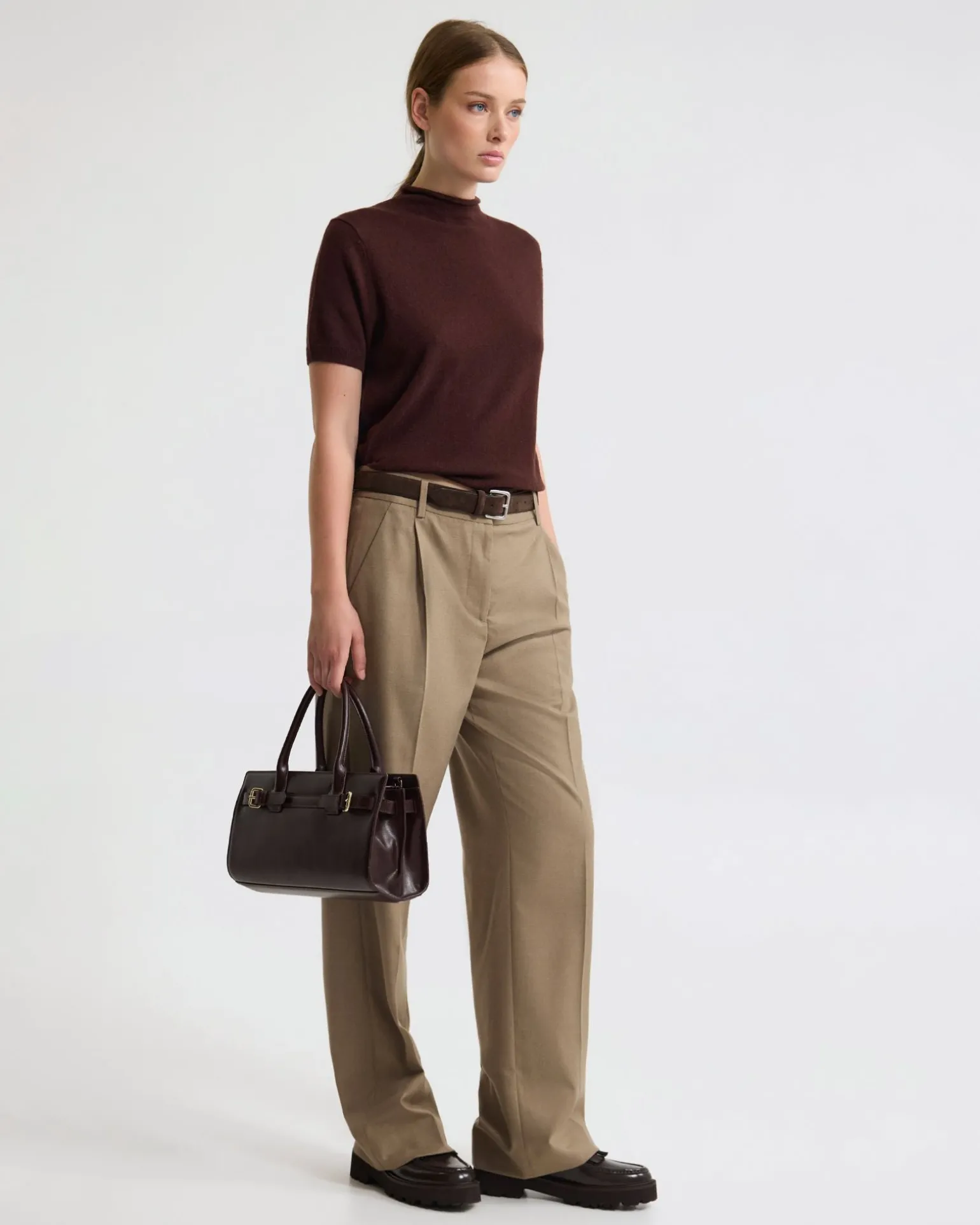 Maxine Funnel Collar Knit