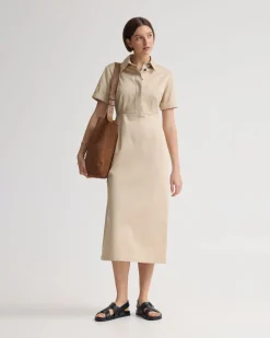 Megan Cotton Safari Dress