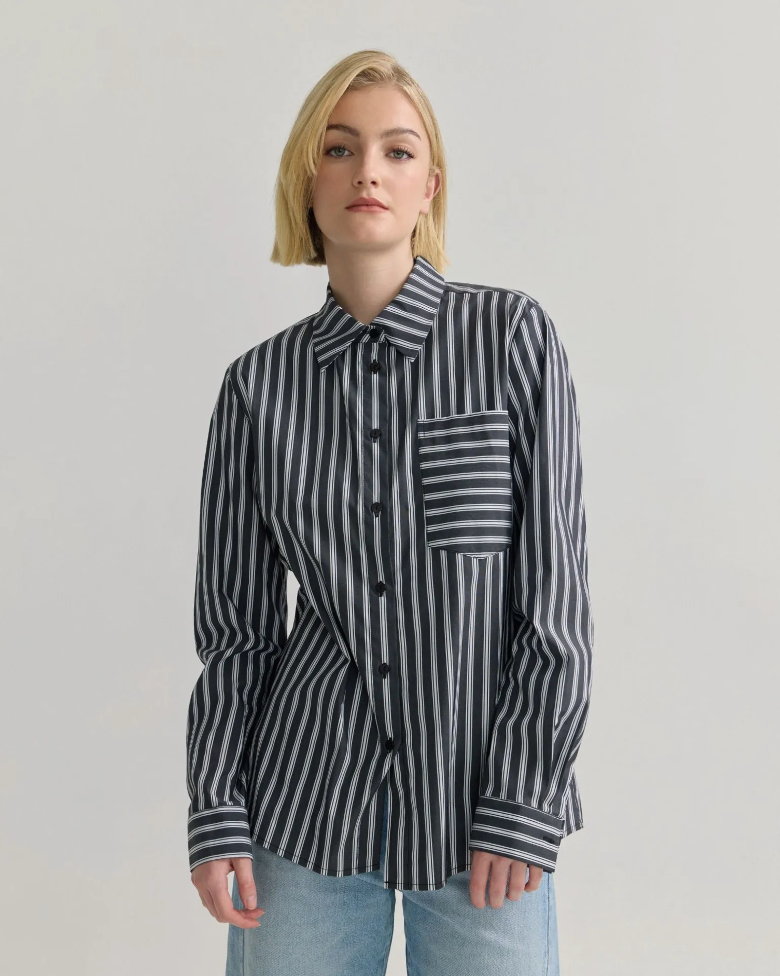 Mia Stretch Cotton Shirt