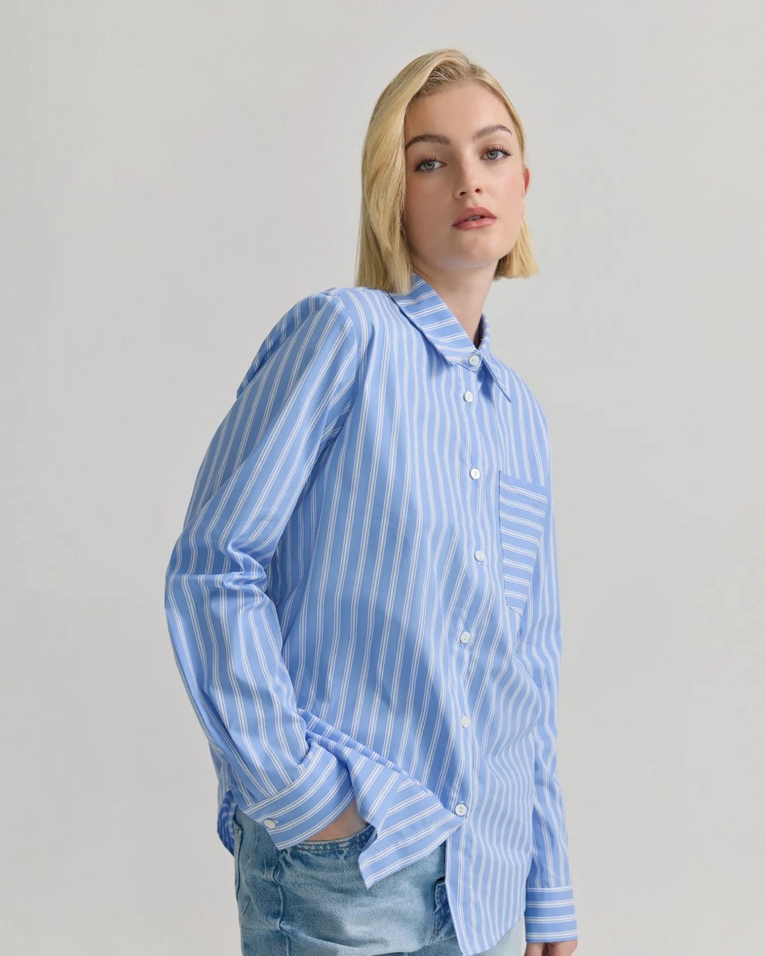 Mia Stretch Cotton Shirt