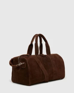 Miles Suede Weekender Bag