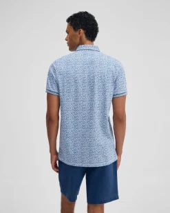 Milo Printed Jersey Polo