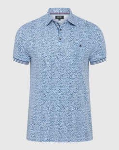 Milo Printed Jersey Polo