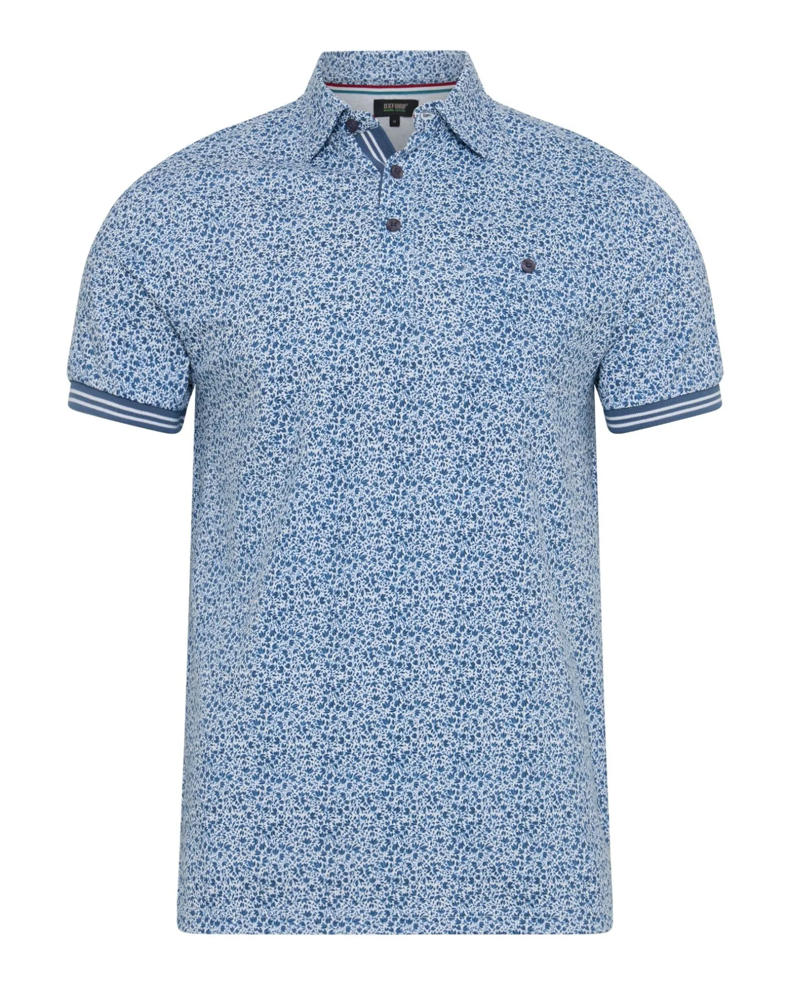 Milo Printed Jersey Polo With Pocket