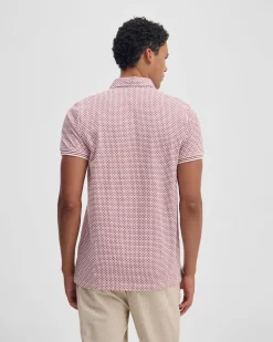 Milo Print Jersey Polo With Pocket