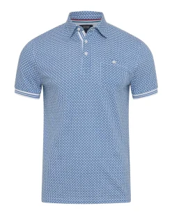 Milo Print Jersey Polo With Pocket